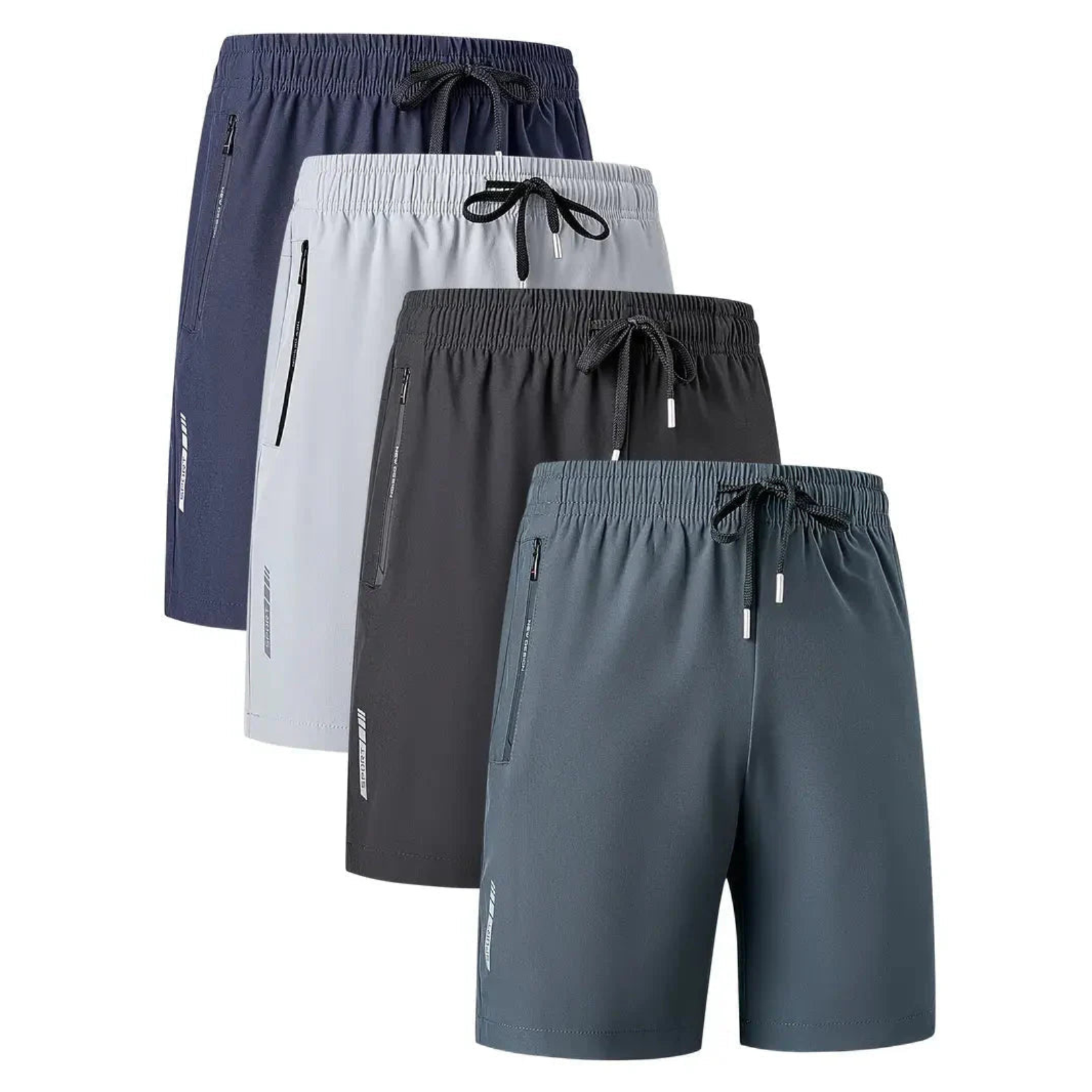 Combo of 4 Men's Stretchable Cotton Shorts for summers ☀️(₹200/piece)