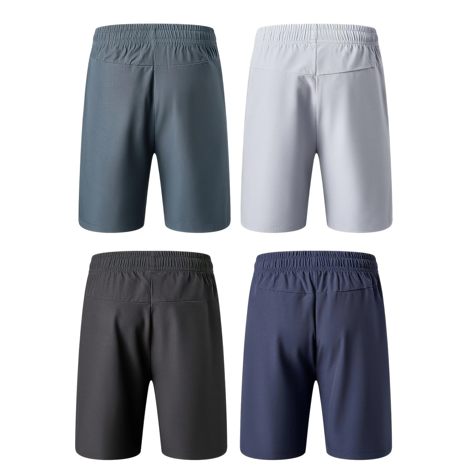 Combo of 4 Men's Stretchable Cotton Shorts for summers ☀️(₹200/piece)